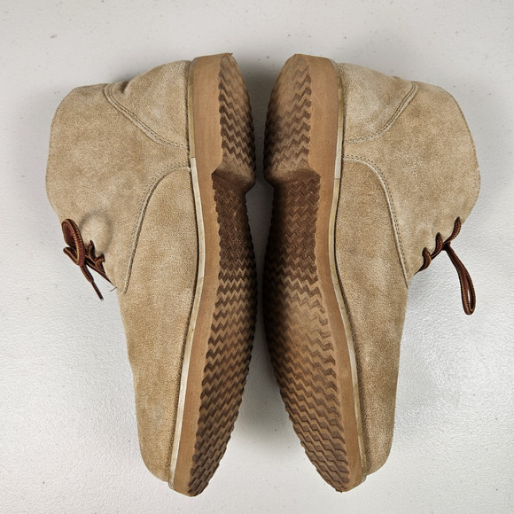 Nunn Bush Suede Leather Mens Chukka Boots Woodbury Ankle Tan 84445-269 Size 10 - Picture 11 of 16